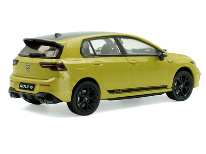2023 Volkswagen Golf R 333 Limited Edition Lime Yellow Metallic with Black Top 1/43 Diecast Model Car