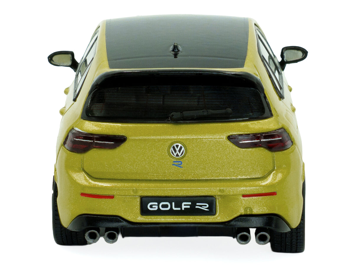 2023 Volkswagen Golf R 333 Limited Edition Lime Yellow Metallic with Black Top 1/43 Diecast Model Car