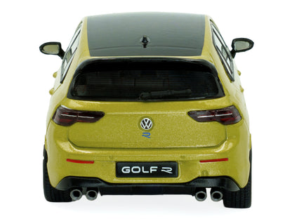 2023 Volkswagen Golf R 333 Limited Edition Lime Yellow Metallic with Black Top 1/43 Diecast Model Car