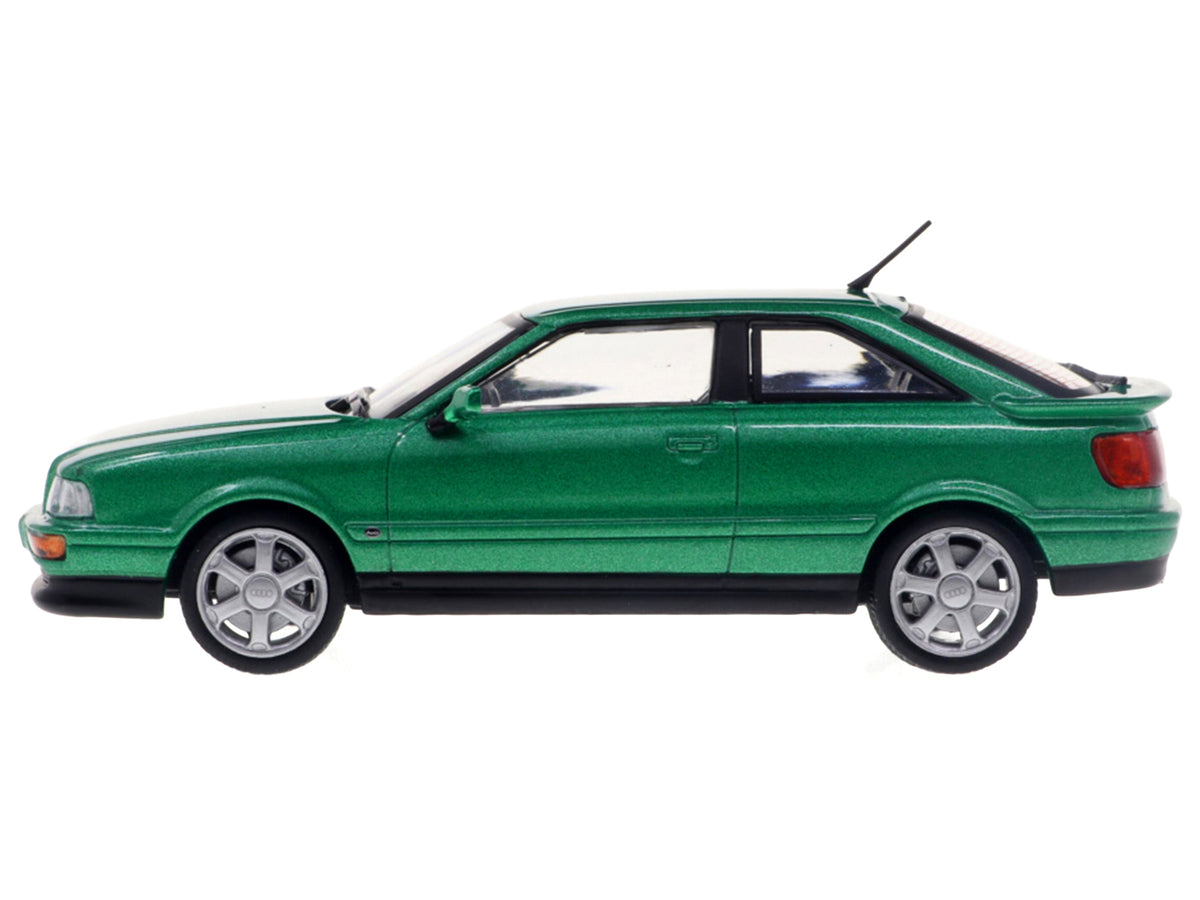 1994 Audi Coupe S2 Cricket Green Metallic 1/43 Diecast Model Car