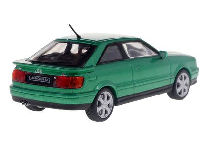 1994 Audi Coupe S2 Cricket Green Metallic 1/43 Diecast Model Car