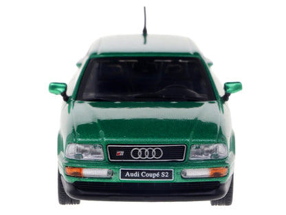 1994 Audi Coupe S2 Cricket Green Metallic 1/43 Diecast Model Car