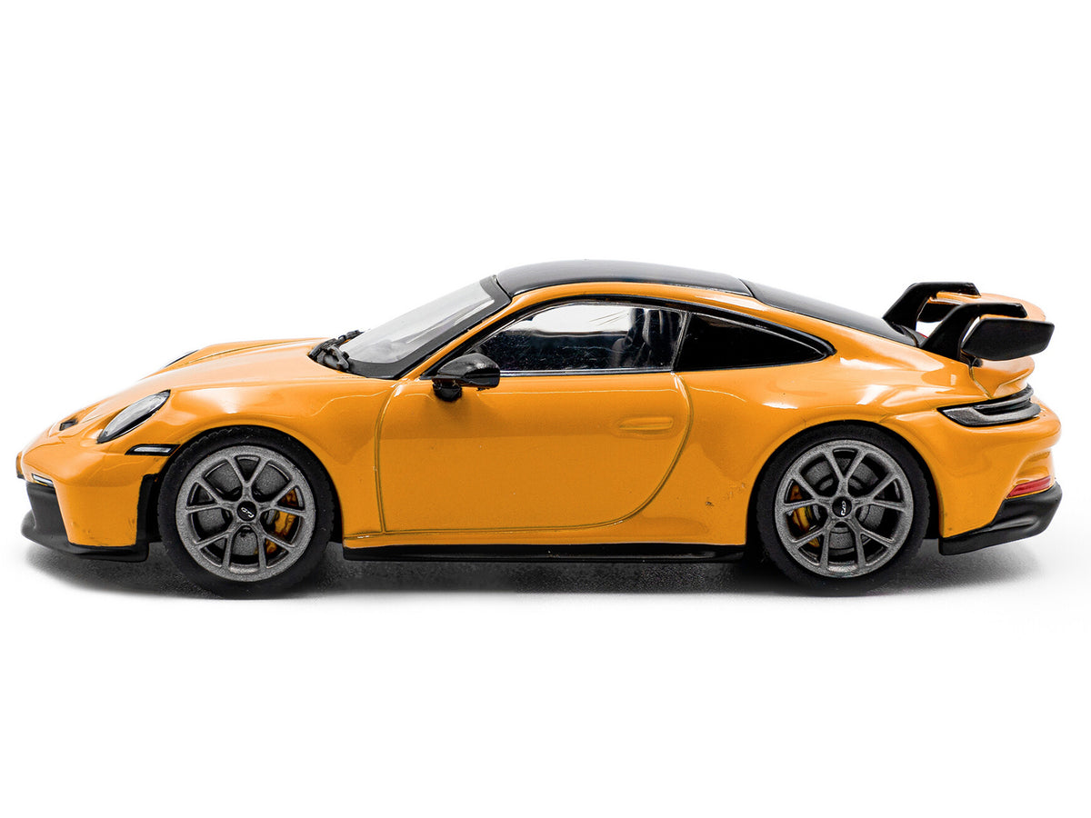2023 Porsche 911 (992) GT3 Signal Yellow with Black Top 1/43 Diecast Model Car