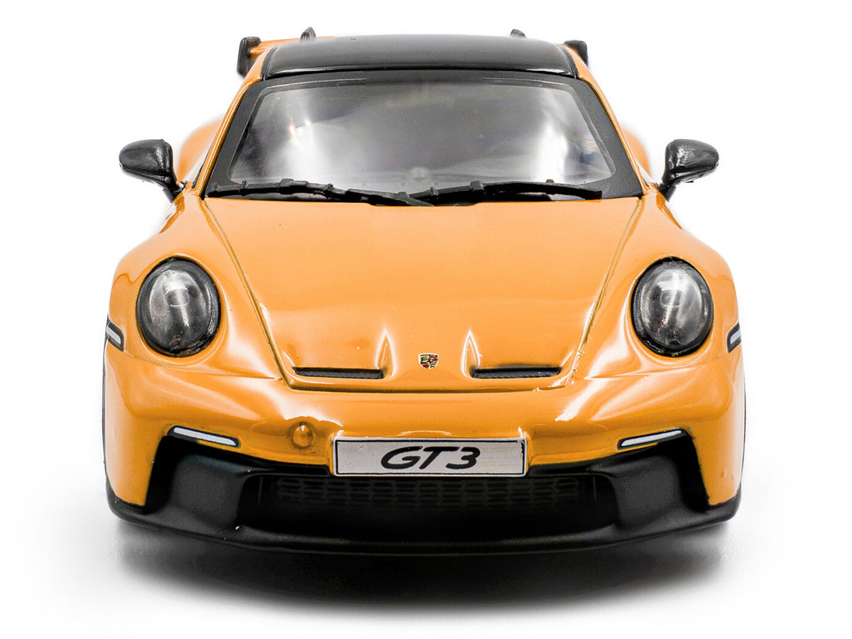 2023 Porsche 911 (992) GT3 Signal Yellow with Black Top 1/43 Diecast Model Car