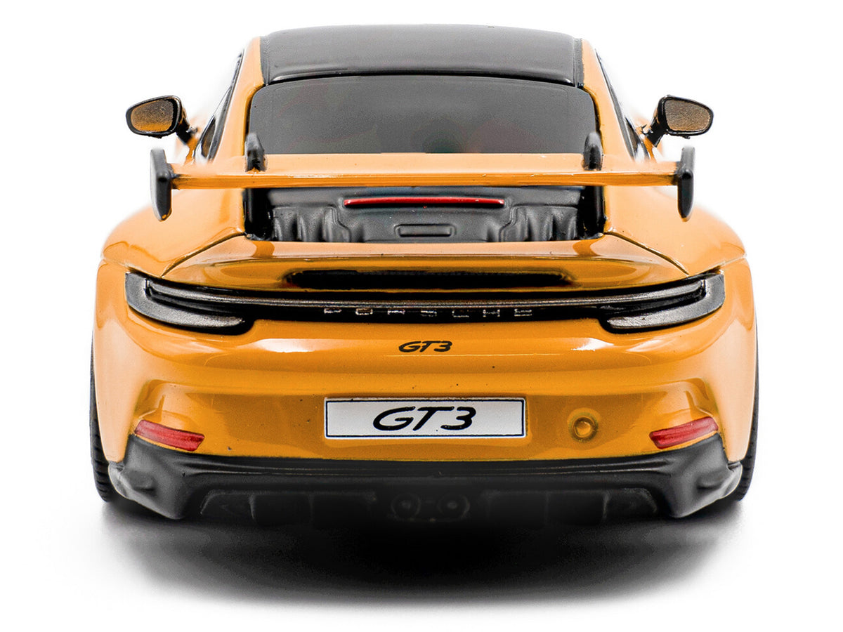 2023 Porsche 911 (992) GT3 Signal Yellow with Black Top 1/43 Diecast Model Car