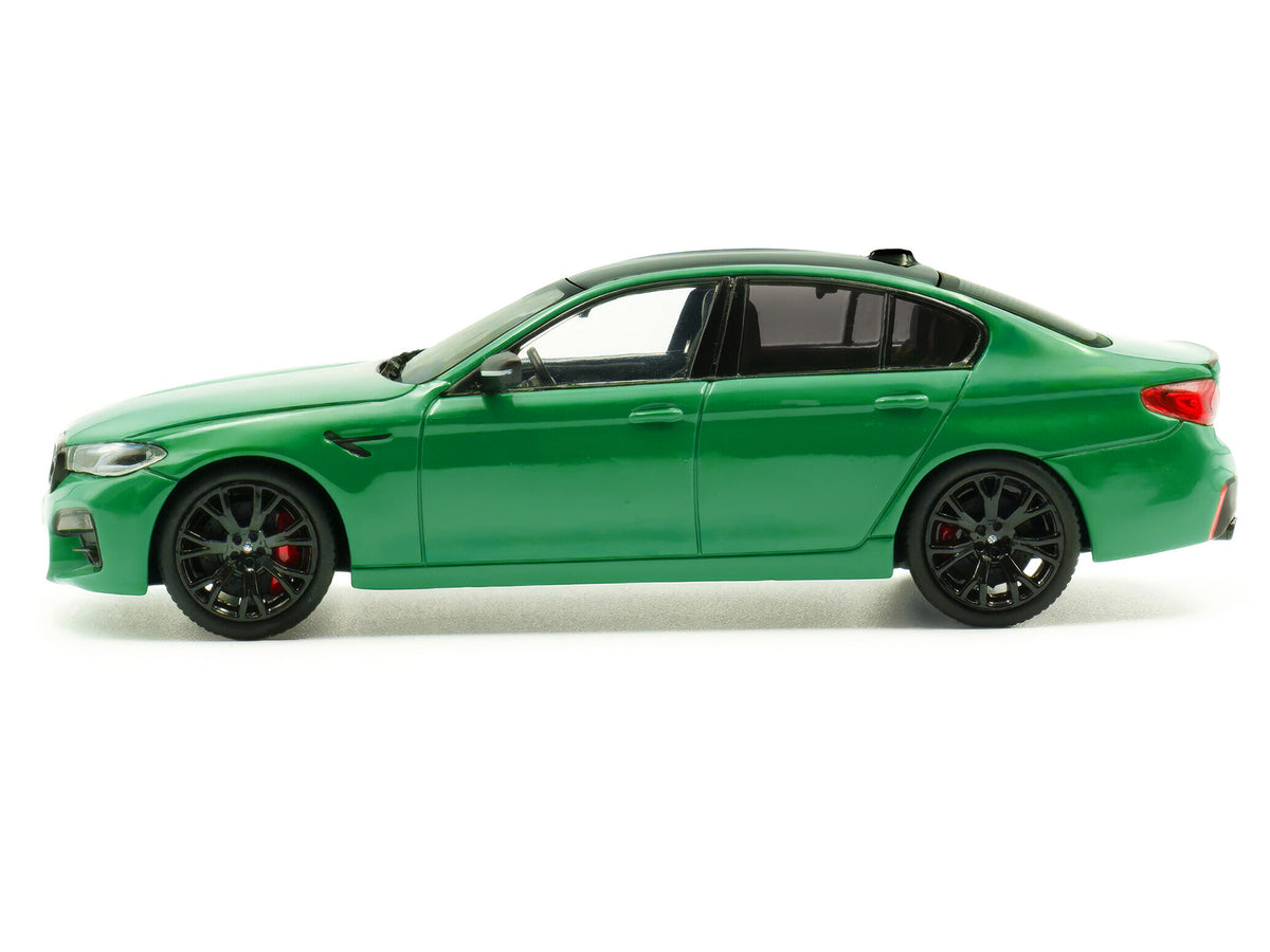 2022 BMW M5 Competition Signal Green with Black Top 1/43 Diecast Model Car