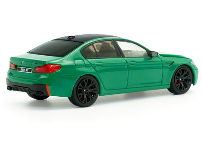 2022 BMW M5 Competition Signal Green with Black Top 1/43 Diecast Model Car