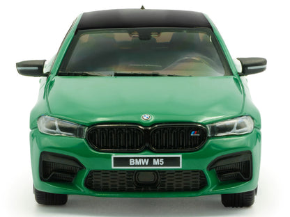2022 BMW M5 Competition Signal Green with Black Top 1/43 Diecast Model Car