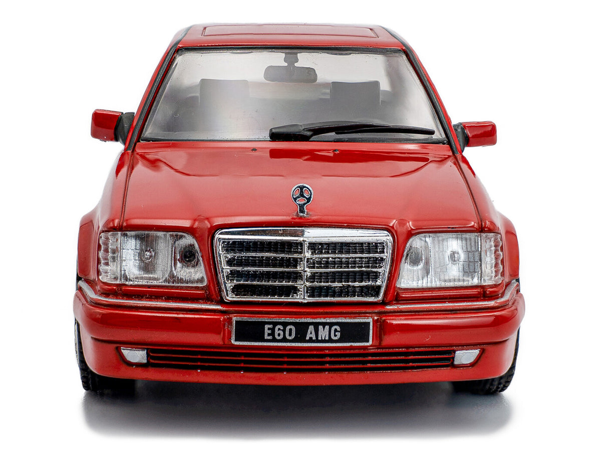 1994 Mercedes-Benz (W124) E60 AMG Signal Red 1/43 Diecast Model Car