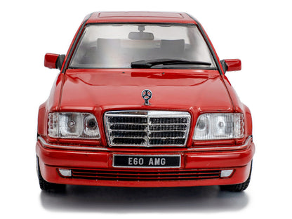 1994 Mercedes-Benz (W124) E60 AMG Signal Red 1/43 Diecast Model Car