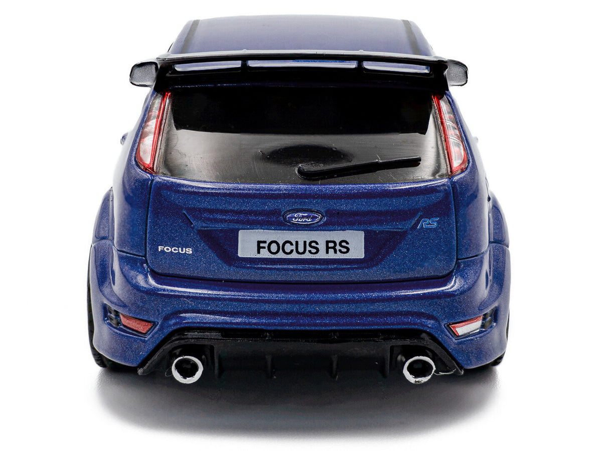 2010 Ford Focus MKII RS Indianapolis Blue Metallic 1/43 Diecast Model Car