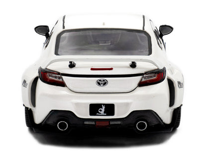 2022 Toyota Pandem GR86 White Metallic 1/43 Diecast Model Car