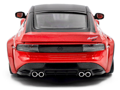2022 Nissan Pandem Fairlady Z RHD (Right Hand Drive) Red Metallic with Black Top 1/43 Diecast Model Car