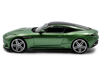 2023 Aston Martin DB12 Coupe Iridescent Emerald Metallic with Black Top 1/43 Diecast Model Car