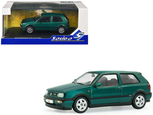 1994 Volkswagen Golf MKIII VR6 Dragon Green Pearl 1/43 Diecast Model Car