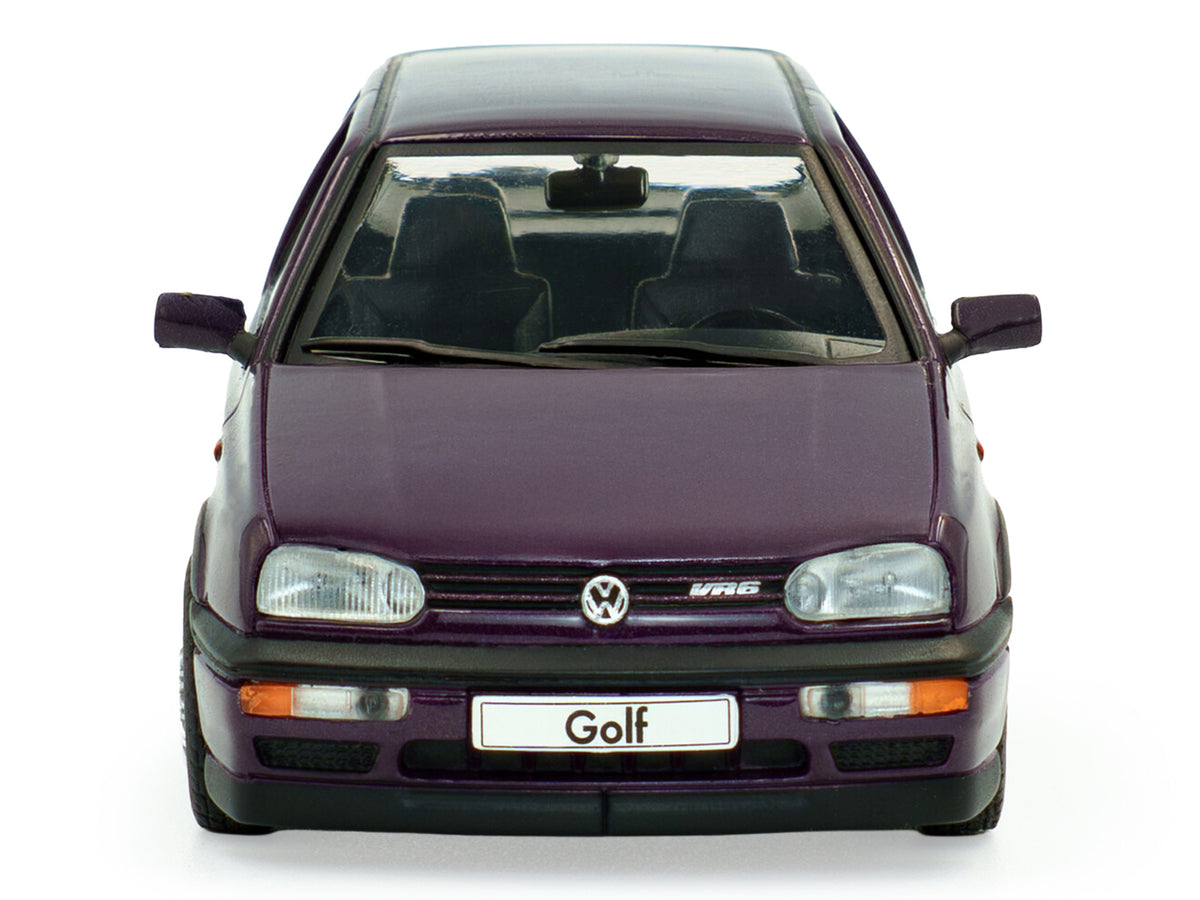 1994 Volkswagen Golf MKIII VR6 Purple Metallic 1/43 Diecast Model Car