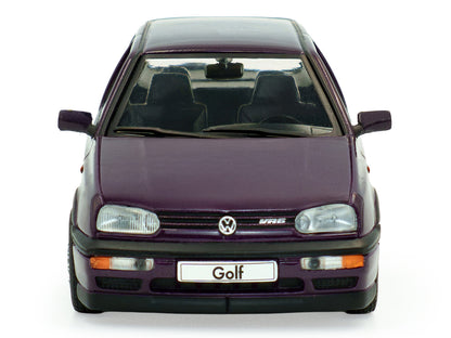 1994 Volkswagen Golf MKIII VR6 Purple Metallic 1/43 Diecast Model Car