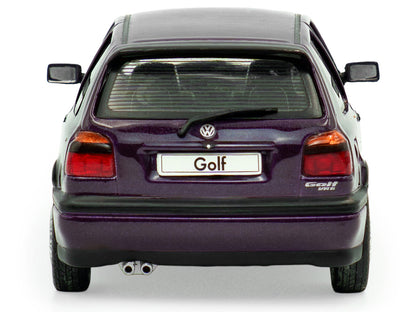 1994 Volkswagen Golf MKIII VR6 Purple Metallic 1/43 Diecast Model Car