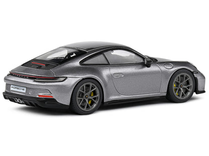 Porsche 911 (992) GT3 Touring GT Silver Metallic 1/43 Diecast Model Car
