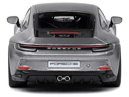 Porsche 911 (992) GT3 Touring GT Silver Metallic 1/43 Diecast Model Car