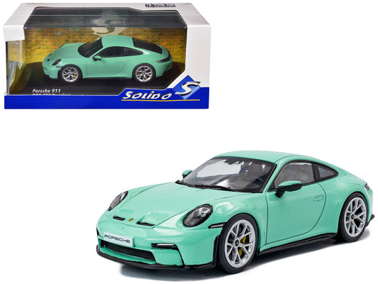 2023 Porsche 911 (992) GT3 Touring Mint Green 1/43 Diecast Model Car