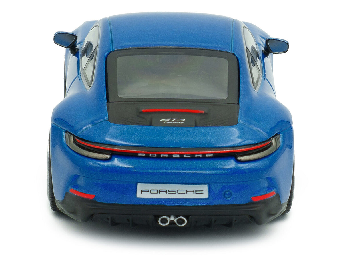 2023 Porsche 911 (992) GT3 Touring South Sea Blue Metallic 1/43 Diecast Model Car