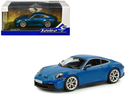 2023 Porsche 911 (992) GT3 Touring South Sea Blue Metallic 1/43 Diecast Model Car