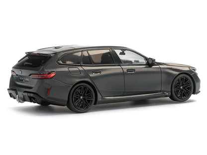 2024 BMW M5 Touring Frozen Deep Gray Metallic with Black Top 1/43 Diecast Model Car