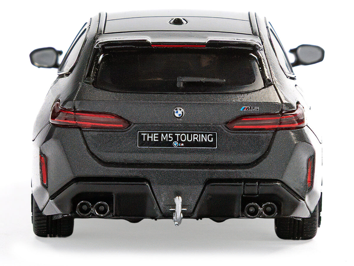 2024 BMW M5 Touring Frozen Deep Gray Metallic with Black Top 1/43 Diecast Model Car