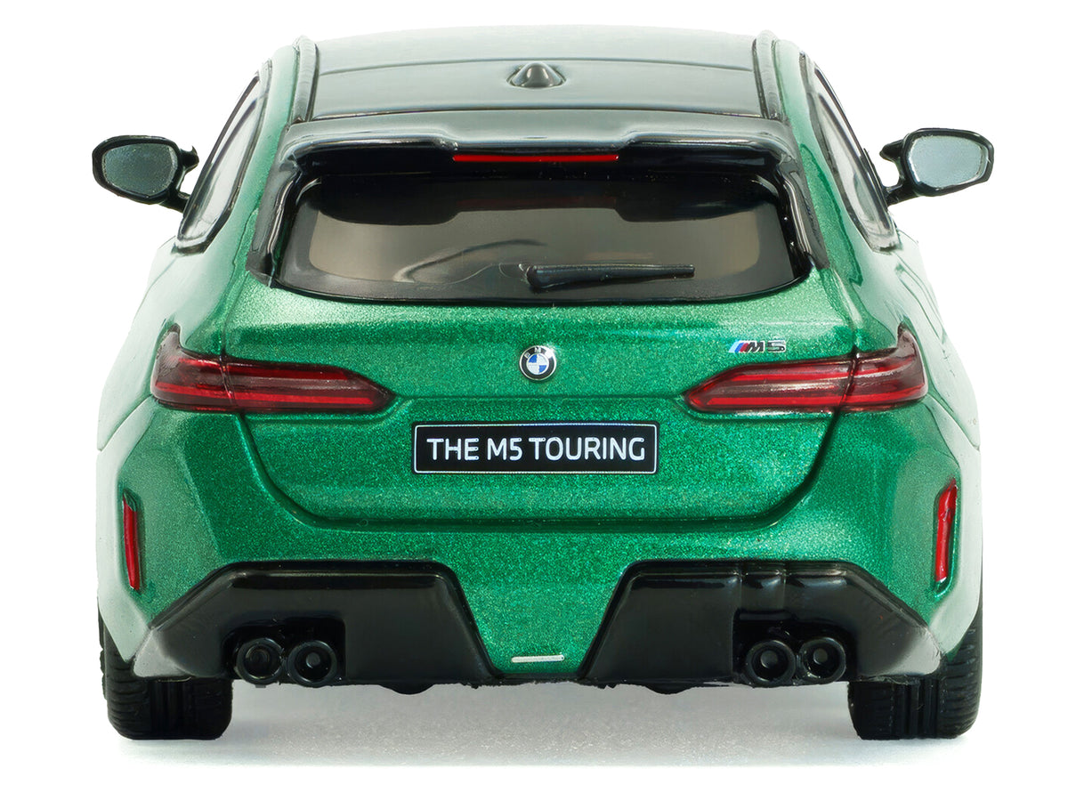 2024 BMW M5 Touring Isle Of Man Green Metallic with Black Top 1/43 Diecast Model Car