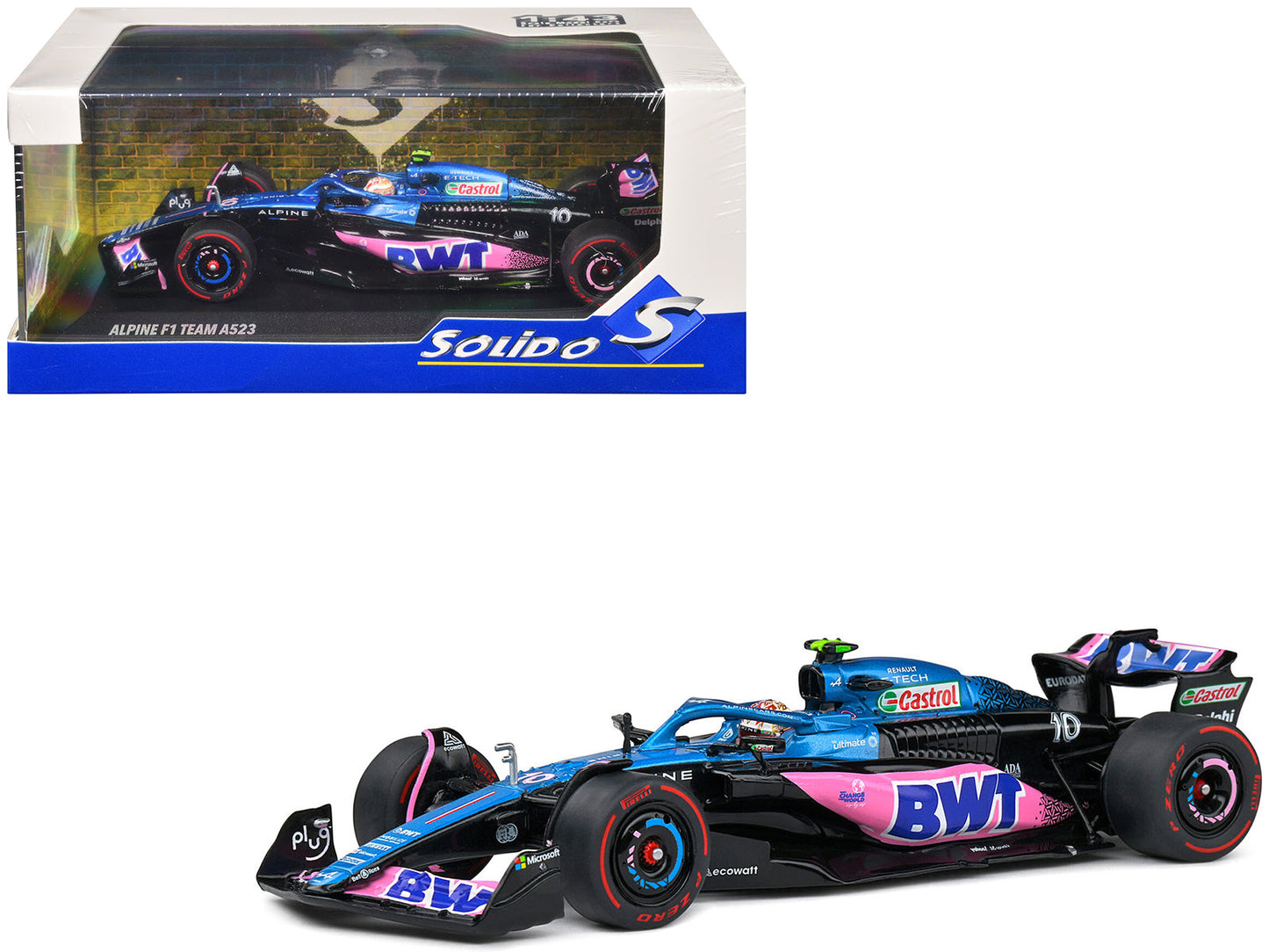 Alpine A523 #10 Pierre Gasly "BWT" 3rd Place Formula One F1 "Dutch GP" (2023) 1/43 Diecast Model Car