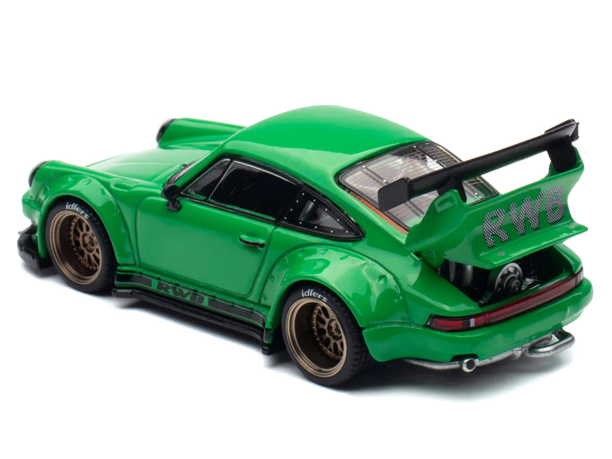 RWB 930 Green "Hobby Expo China 2026" 1/64 Diecast Model Car
