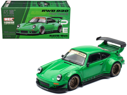 RWB 930 Green "Hobby Expo China 2026" 1/64 Diecast Model Car