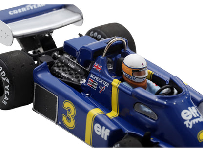 Tyrrell P34 #3 Jody Scheckter Formula One F1 "Belgian GP" (1976) with Driver 1/43 Model Car