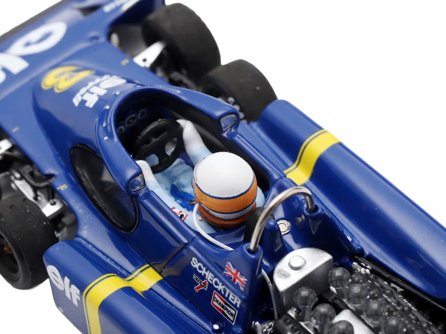 Tyrrell P34 #3 Jody Scheckter Formula One F1 "Dutch GP" (1976) with Driver 1/43 Model Car