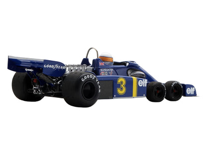 Tyrrell P34 #3 Jody Scheckter Formula One F1 "Dutch GP" (1976) with Driver 1/43 Model Car