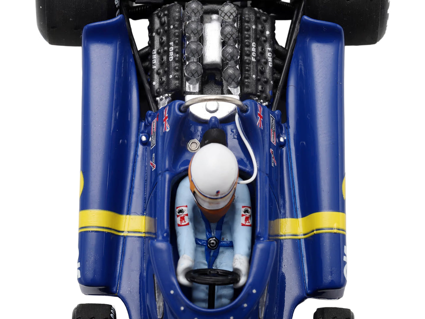Tyrrell P34 #3 Jody Scheckter Formula One F1 "Dutch GP" (1976) with Driver 1/43 Model Car