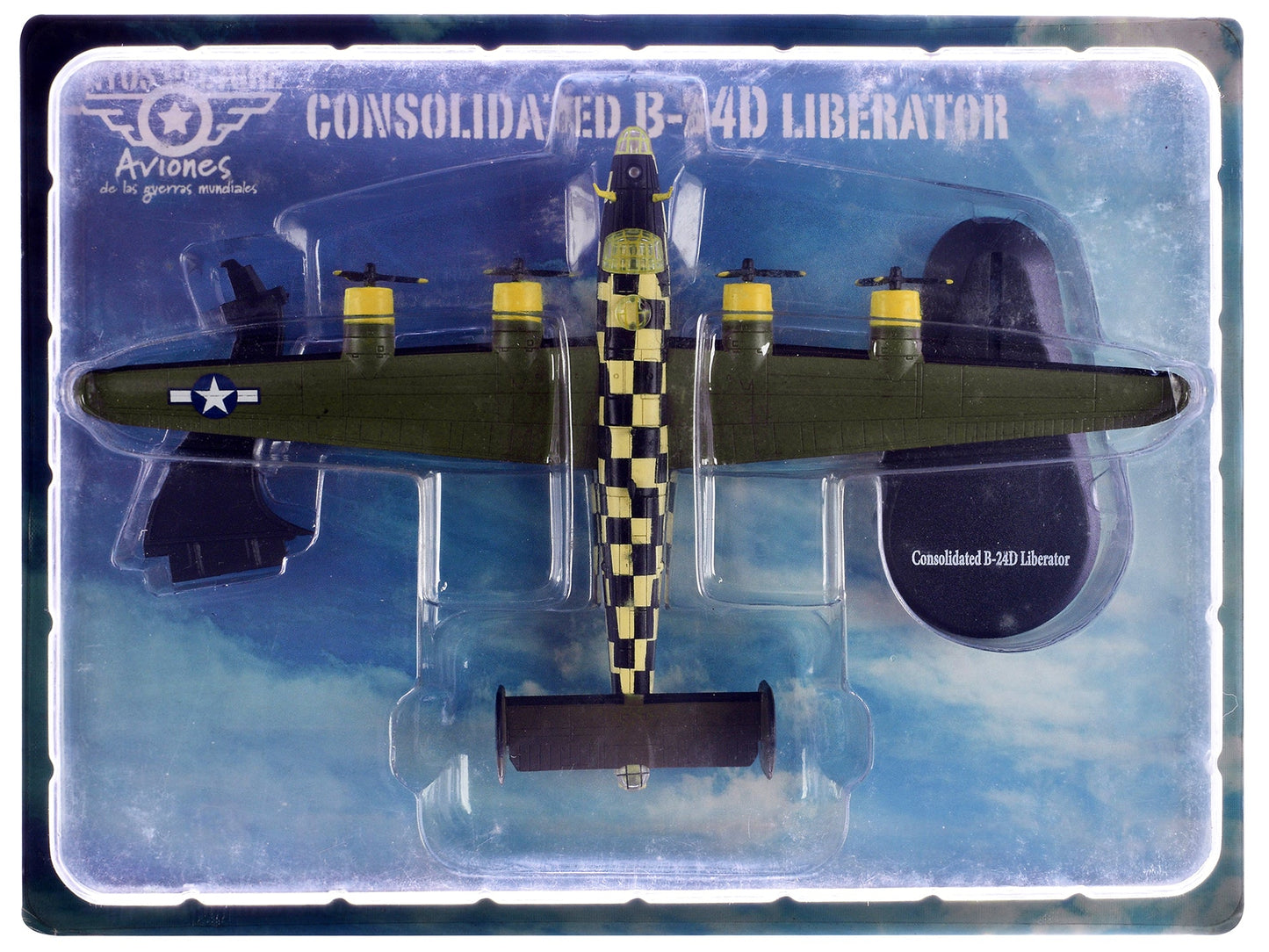 Consolidated B-24D Liberator Aircraft "You Cawn't Miss It 448th Bombardment Group 8th Air Force" (1944) British Royal Air Force 1/144 Diecast Model Airplane