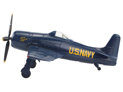 Grumman F8F Bearcat Fighter Aircraft "Blue Angels (#1-5 decals)" (1946) United States Navy "SkyMax Models" Series 1/72 Diecast Model