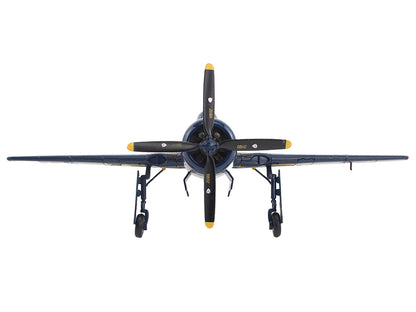 Grumman F8F Bearcat Fighter Aircraft "Blue Angels (#1-5 decals)" (1946) United States Navy "SkyMax Models" Series 1/72 Diecast Model