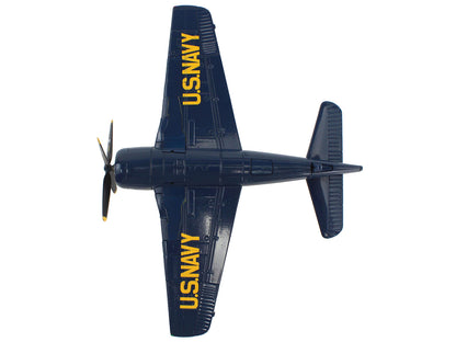 Grumman F8F Bearcat Fighter Aircraft "Blue Angels (#1-5 decals)" (1946) United States Navy "SkyMax Models" Series 1/72 Diecast Model