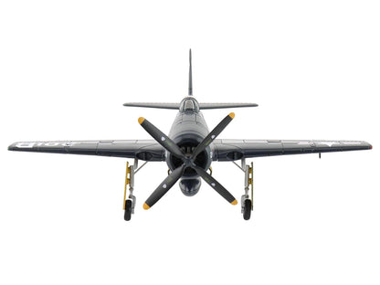 Grumman F8F-2P Bearcats Fighter Aircraft "121714 Duxford (Restored Plane)" (2014) United States Navy "SkyMax Flying Heroes" 1/72 Diecast Model