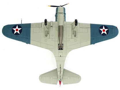 Douglas TBD-1 Devastator Bomber Aircraft "Lt. Cdr. James Brett VT-2 USS Lexington" (1942) United States Navy "SkyMax Models" Series 1/72 Diecast Model
