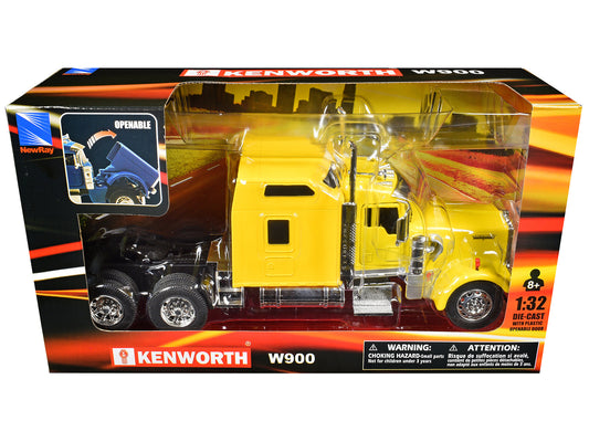 Kenworth W900 Truck Tractor Yellow "Long Haul Truckers" Series 1/32 Diecast Model