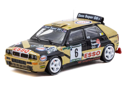 Lancia Delta HF Integrale #6 Piero Longhi - Maurizio Imerito "Esso" Winner "ECR Piancavallo Rally" (1993) "Hobby64" 1/64 Diecast Model Car