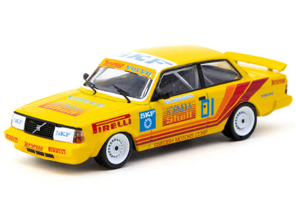 Volvo 240 Turbo #01 Per-Gunnar Andersson Winner "Thai Group A Championship Bira Circuit Pattaya" (1988) "Hobby64" Series 1/64 Diecast Model Car