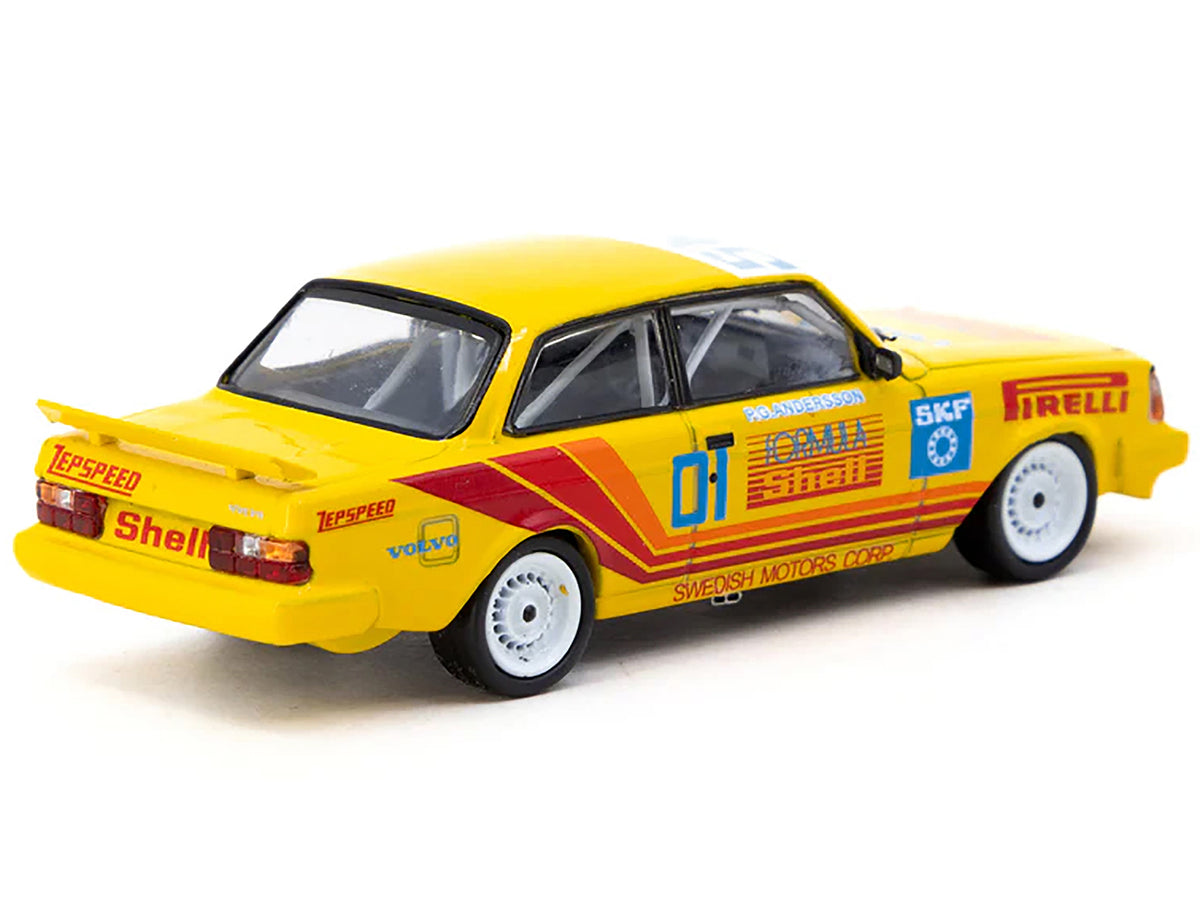 Volvo 240 Turbo #01 Per-Gunnar Andersson Winner "Thai Group A Championship Bira Circuit Pattaya" (1988) "Hobby64" Series 1/64 Diecast Model Car