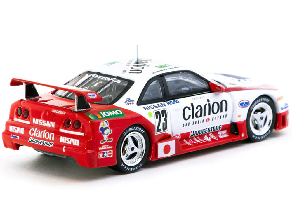 Nissan NISMO GT-R LM #23 Kazuyoshi Hoshino - Toshio Suzuki - Masahiko Kageyama "Presentation" "24 Hours of Le Mans" (1995) "Hobby64" Series 1/64 Diecast Model Car