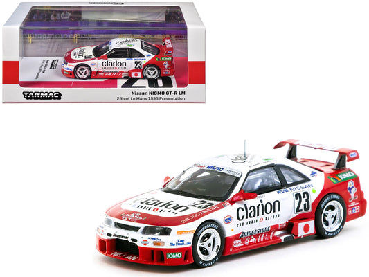 Nissan NISMO GT-R LM #23 Kazuyoshi Hoshino - Toshio Suzuki - Masahiko Kageyama "Presentation" "24 Hours of Le Mans" (1995) "Hobby64" Series 1/64 Diecast Model Car