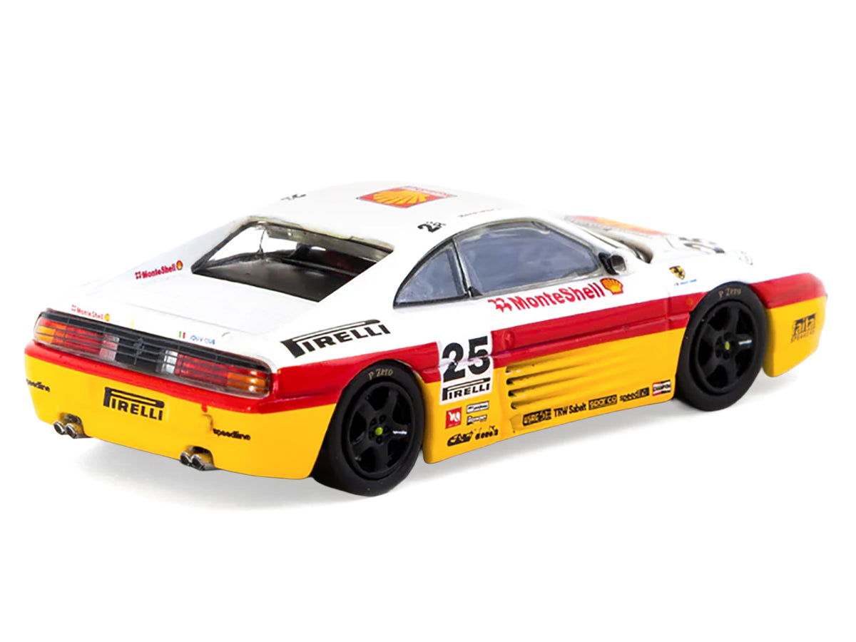 Ferrari 348 Challenge #25 Oscar Larrauri "Italian GT Championship" (1994) "Hobby64" Series 1/64 Diecast Model